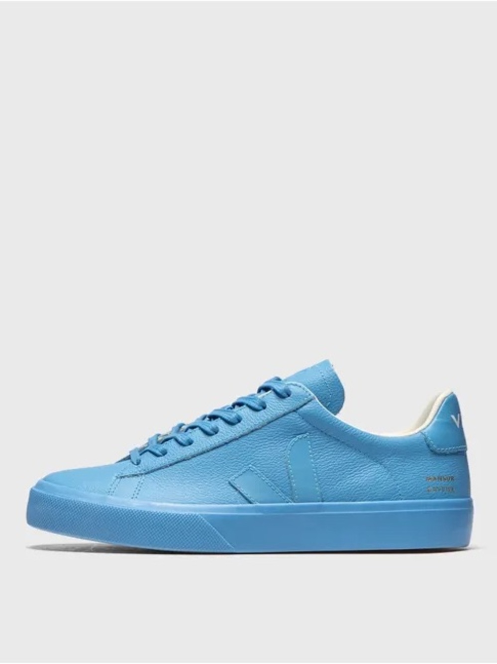 Veja x Mansur Gavriel Campo Low-Top Unisex Sneaker, Limited Edition, Blue, NEW - Picture 5 of 16